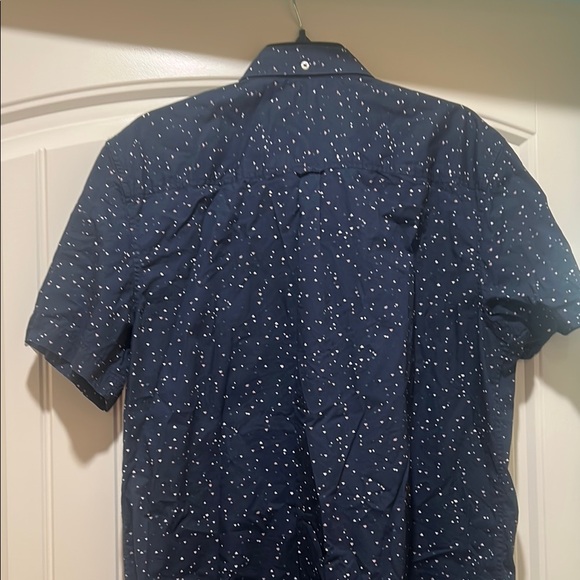 Ben Sherman Blue and White Casual Button Down Shirt - Picture 6 of 6